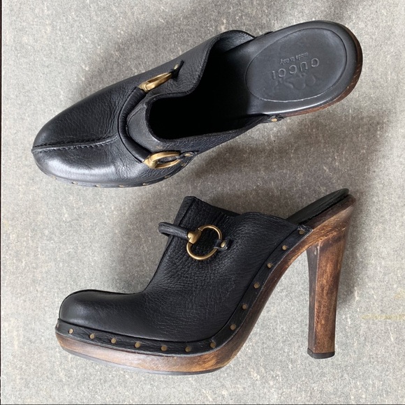 gucci horsebit clogs